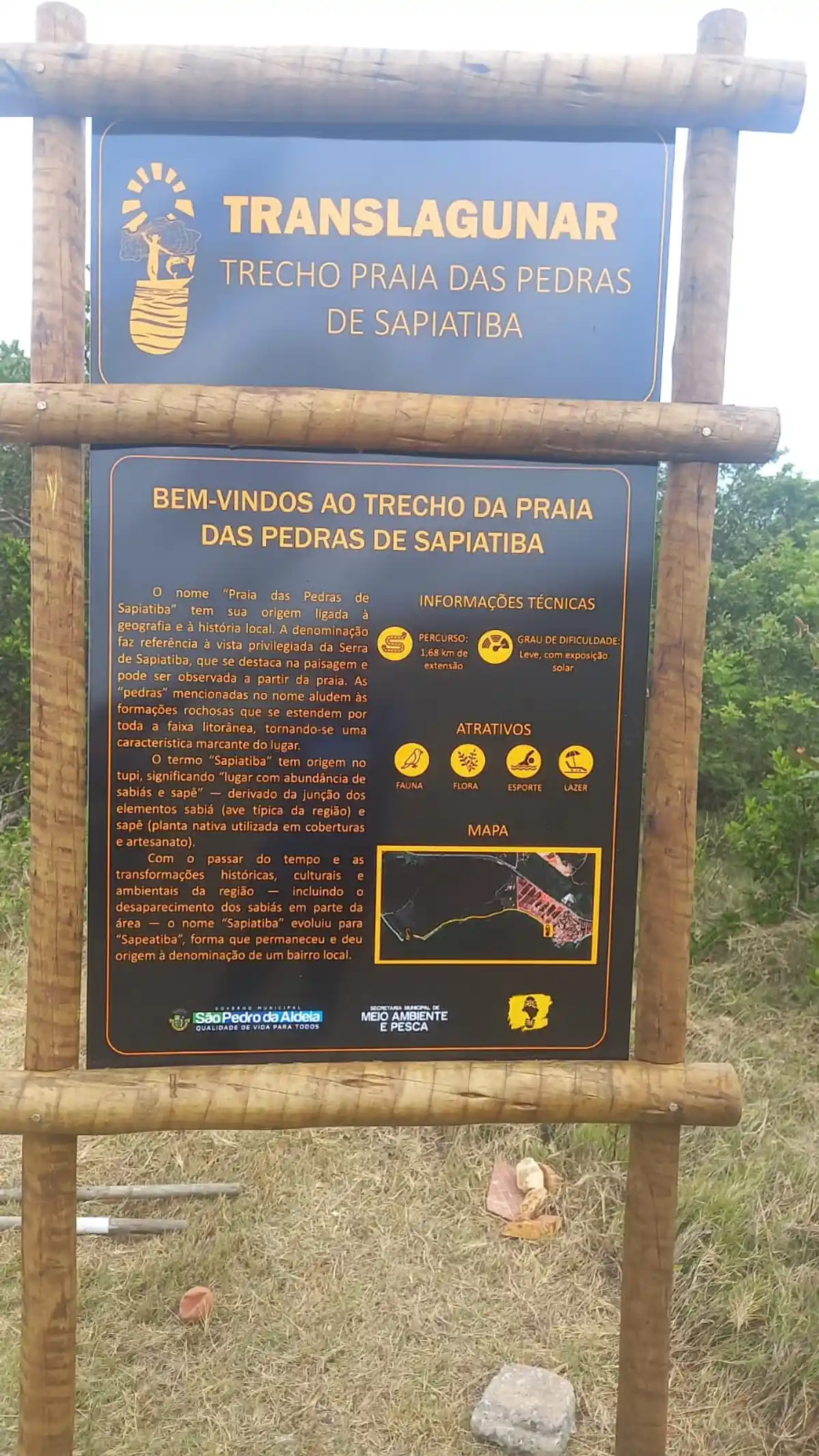 Trilha Translagunar | São Pedro da Aldeia - Praia das Pedras de Sapiatiba