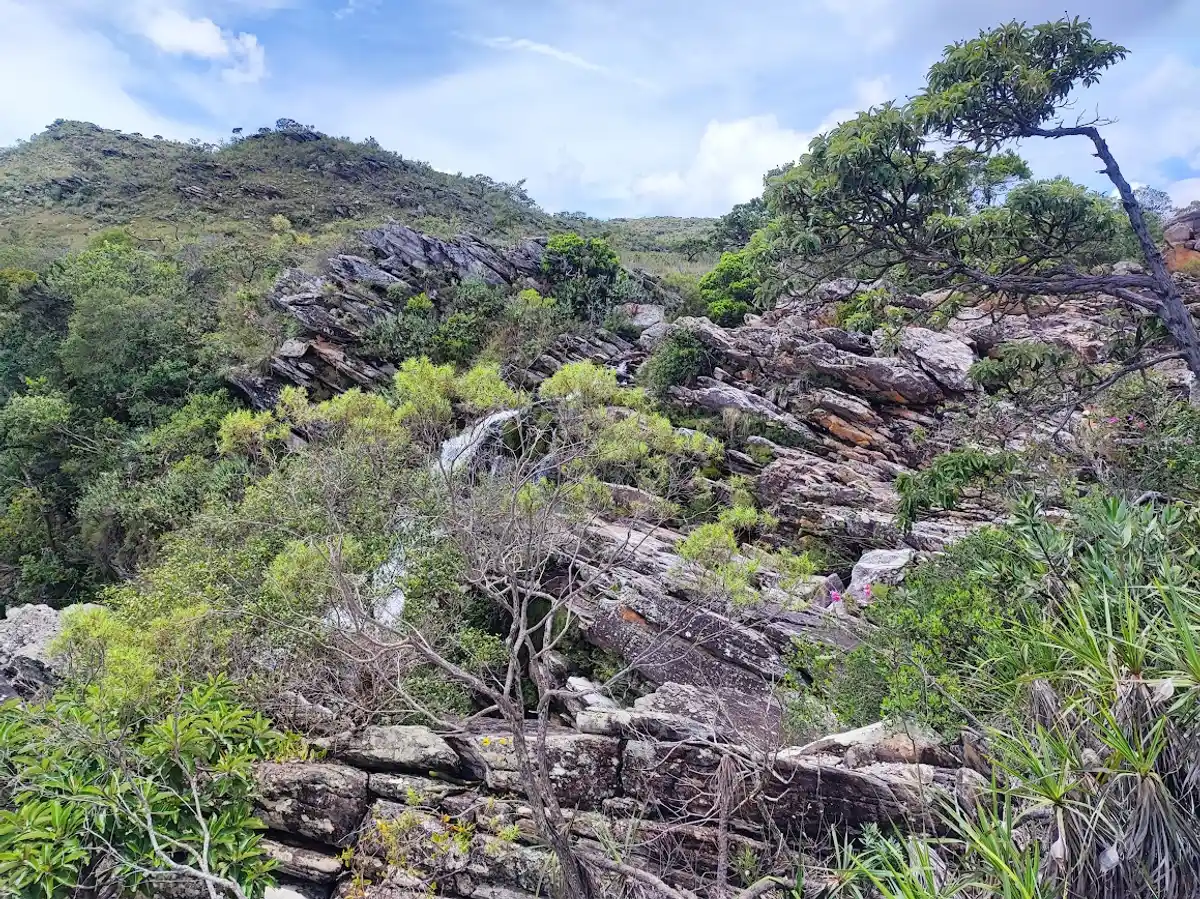Trilha Cachoeira Congonhas de Cima, do Meio e de Baixo