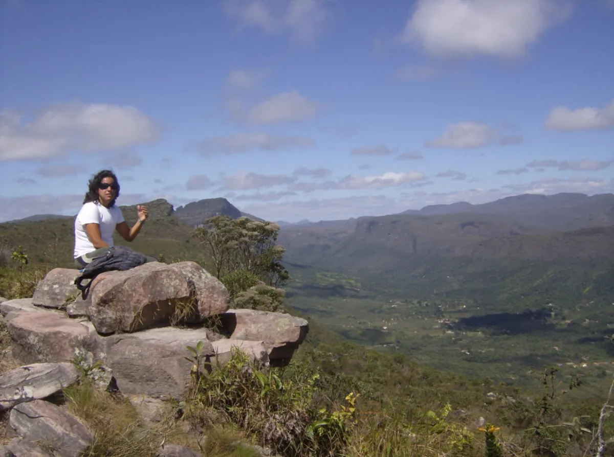 Trilha da Cachoeira da Fumaça por Cima