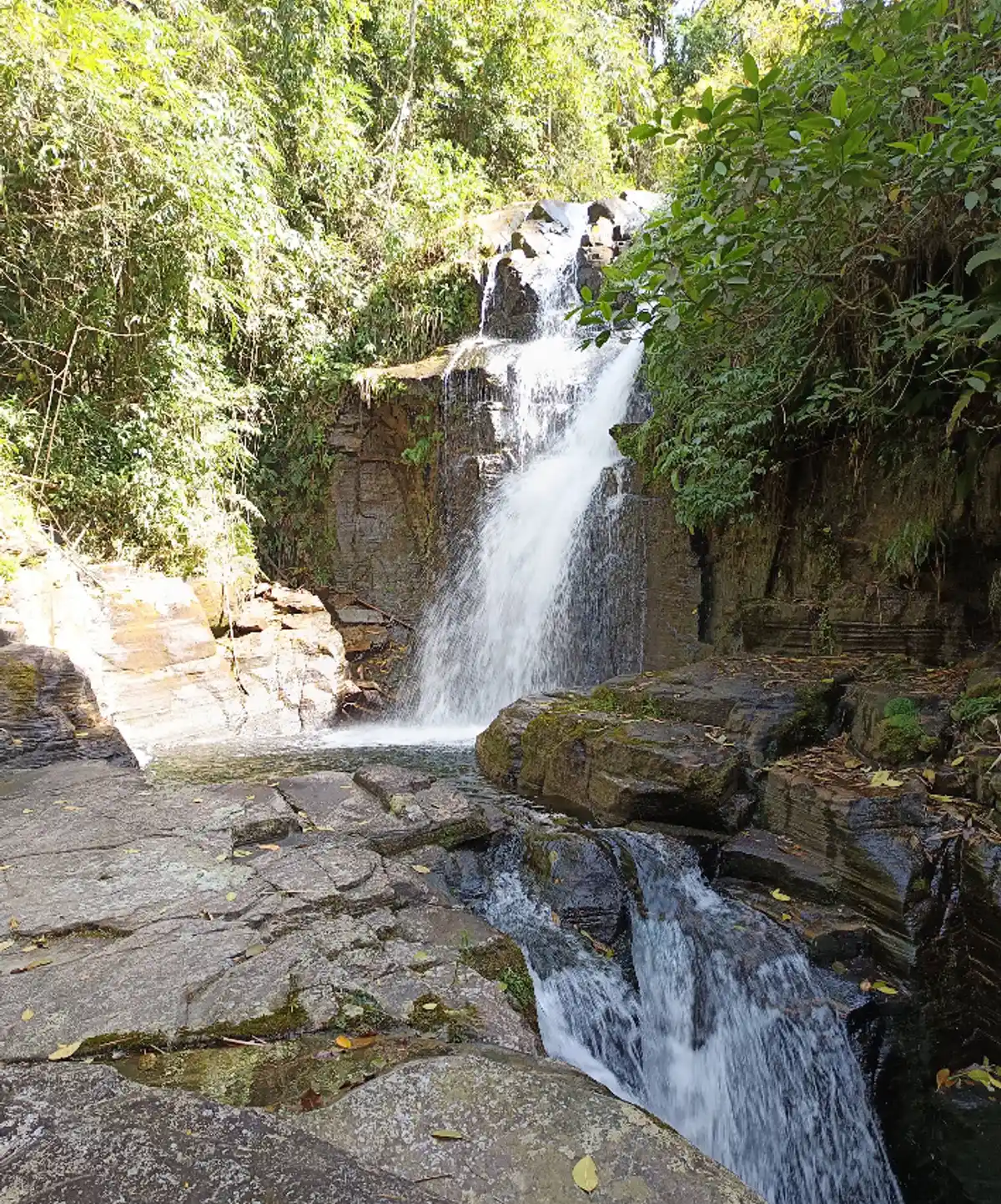 Trilha da Cachoeira do Cânion de Santa Fé