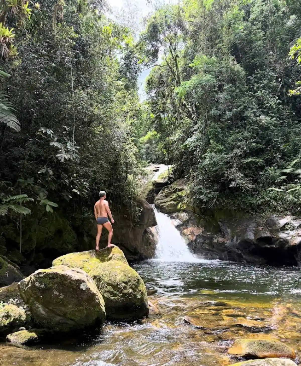 Trilha da Cachoeira do Jequitibá - Santa Fé